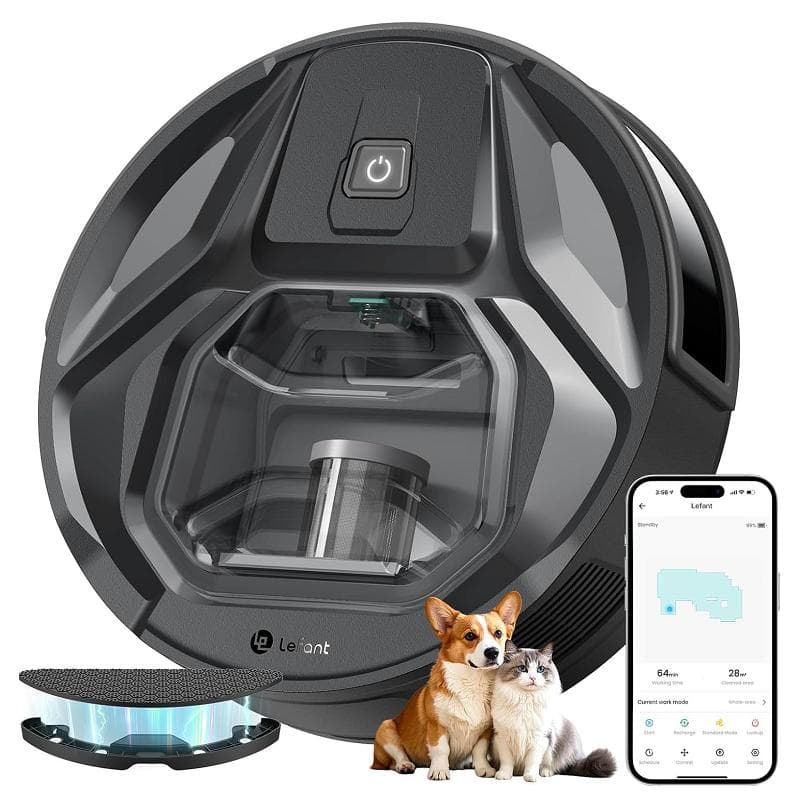 Lefant M320 ロボット掃除機 自動充電 2.4G Wi-Fi接続