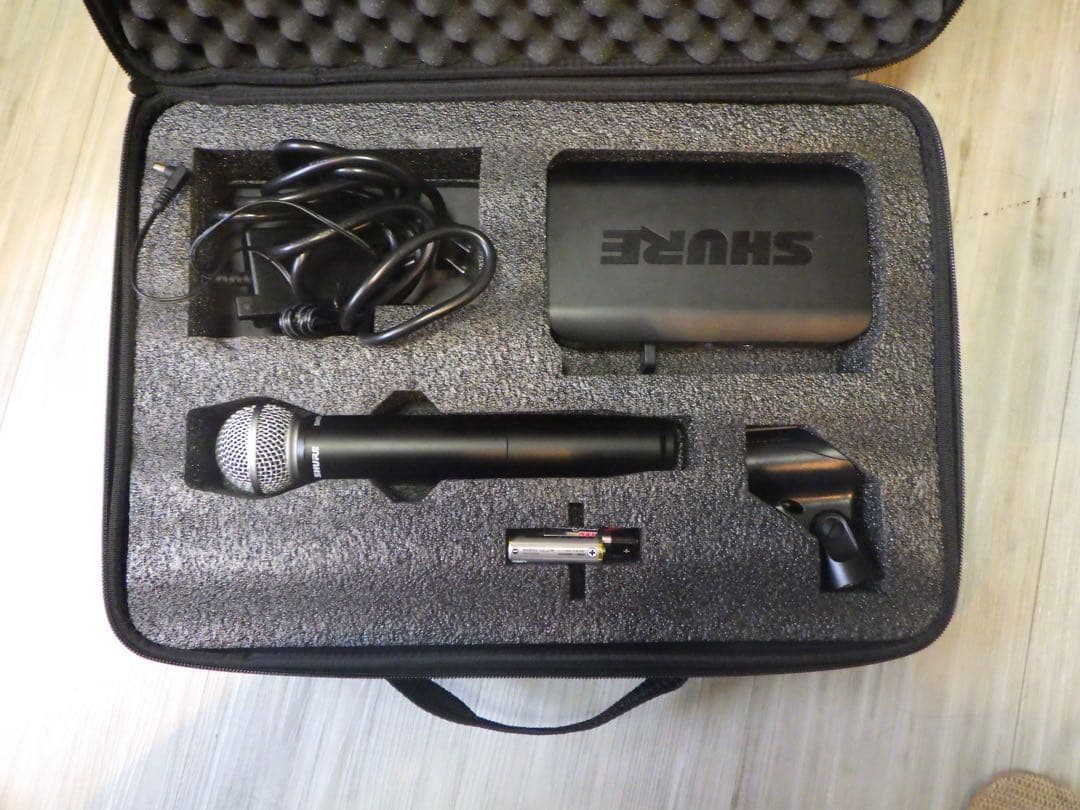 配信機器・PA機器・レコーディング機器 SHURE BLX Wireless Handheld System SM58