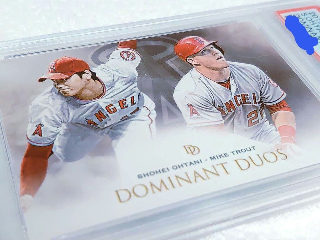 topps 大谷　トラウト 2018PSA ルーキーDOMINANT DUOS