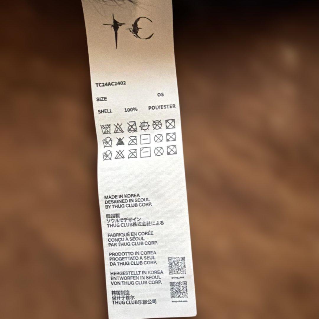 @@。 サグクラブ Nubian にて購入。ファー素材 黒 ニット帽 装