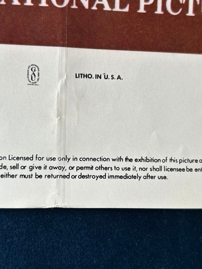 悪魔の棲む家　USオリジナル映画ポスター