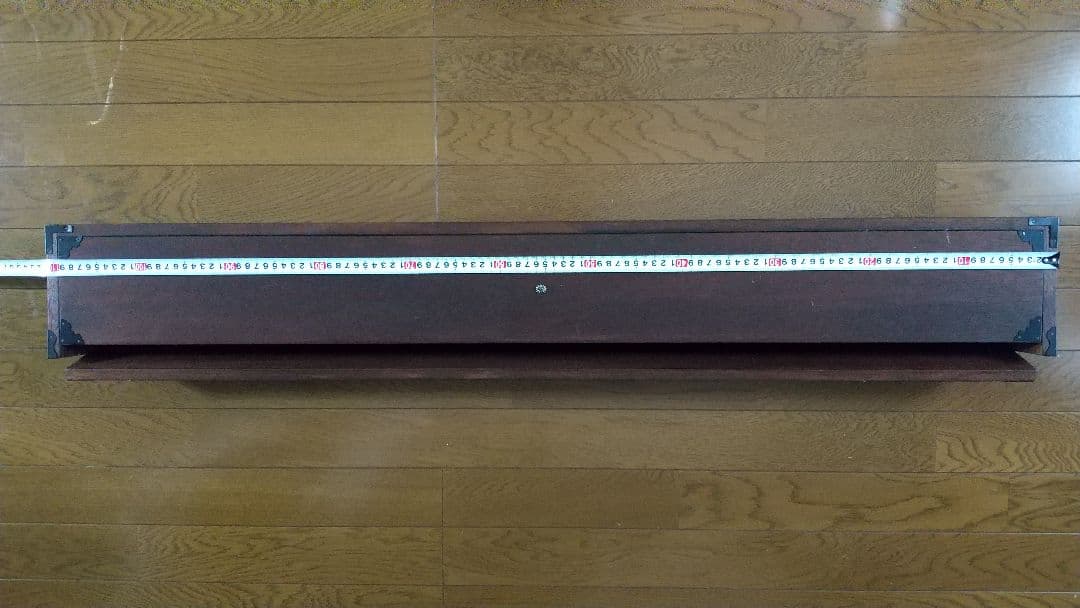 軍刀・儀礼刀サーベル(鞘無し)＋ 刀箱 (自作) ２点セット！