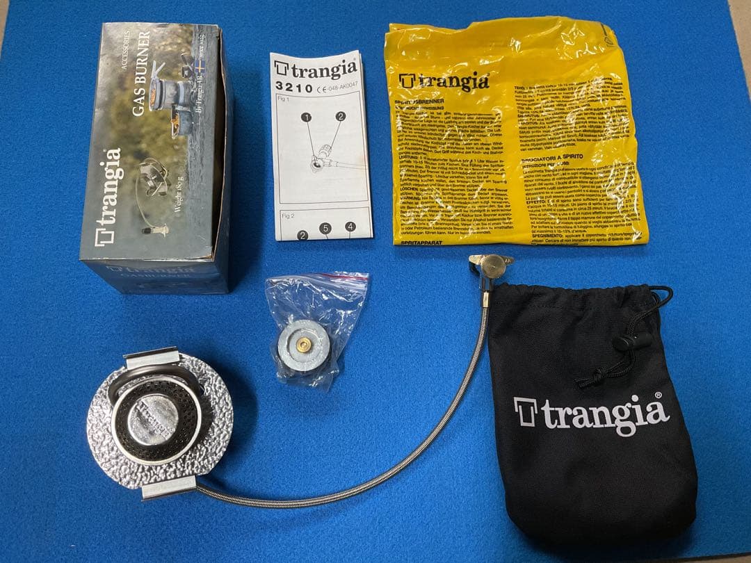 希少品trangiaレギュレーター機能・純正品GAS・BURNER動作良好超美品