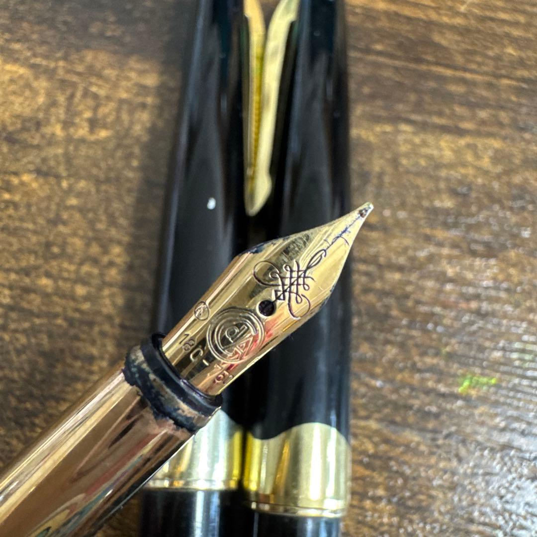 万年筆セット 複数本 黒 金 銀