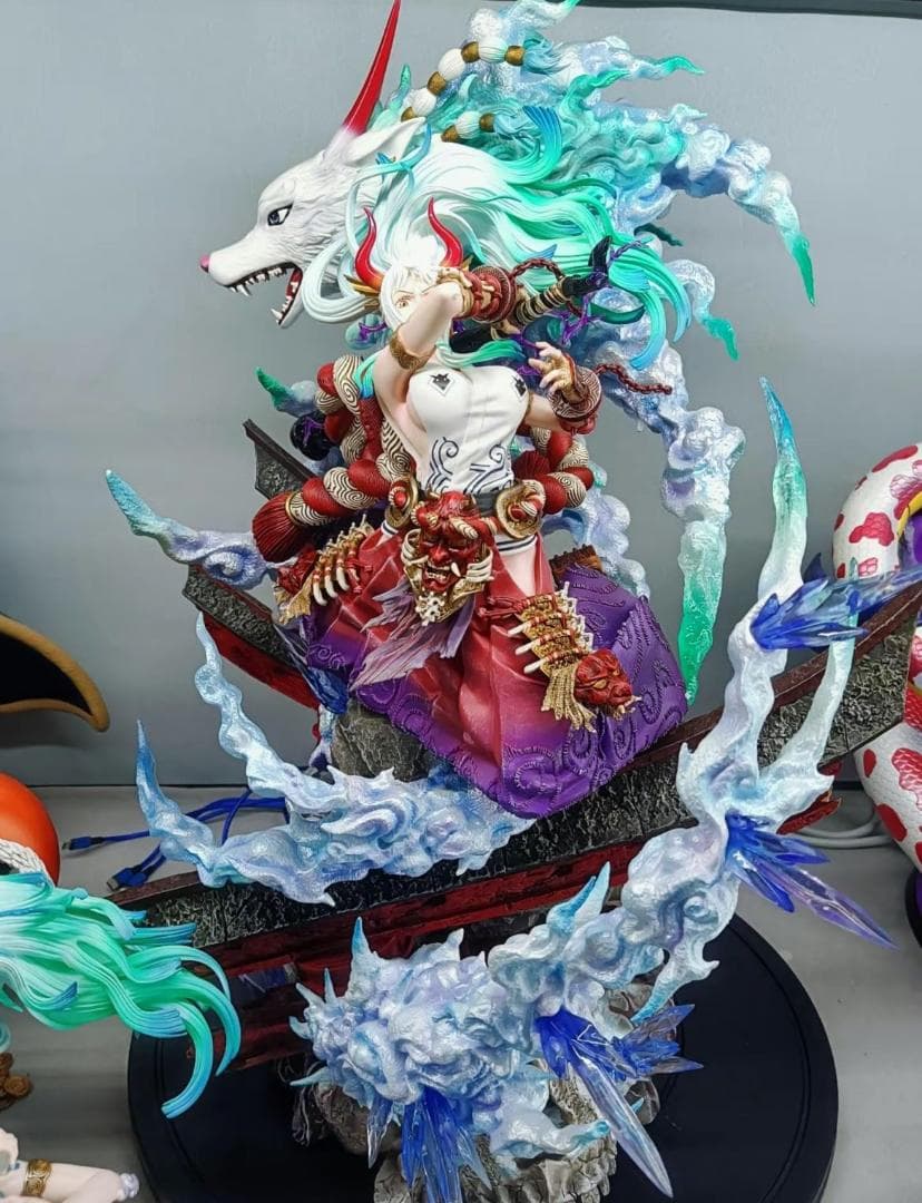 ワンピース ZuoBan ヤマト ガレージキット ガレキ スタチュー フィギュア