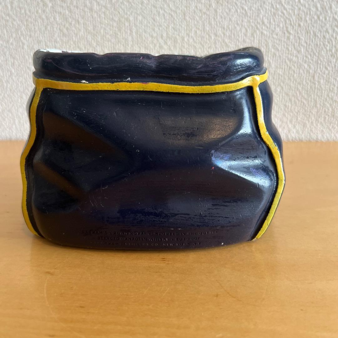70年代　ヴィンテージ　ボトルホルダー　Seagram's Crown Roya