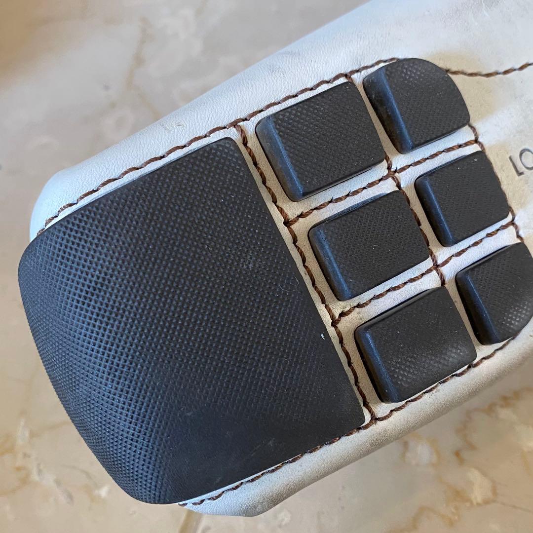 ルイヴィトン 本革 ドライビングシューズ モンテカルロライン 阪急メンズ館購入