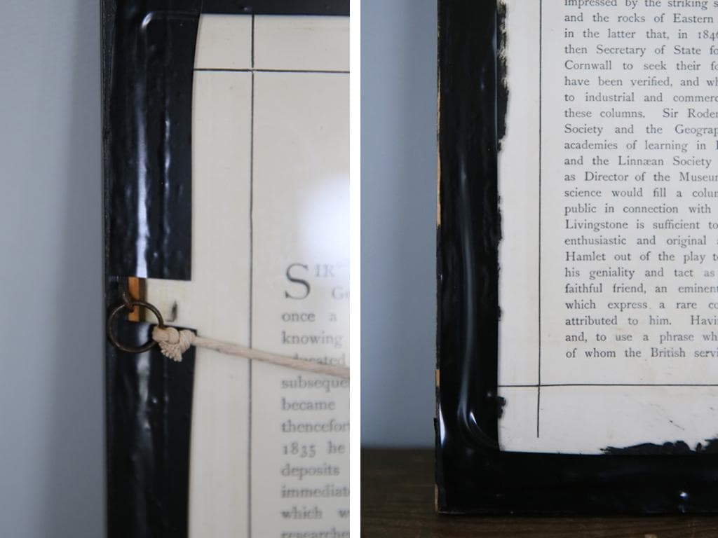 英国アンティーク古いパロディプリント絵/壁飾り/ウォールアート(87-278)