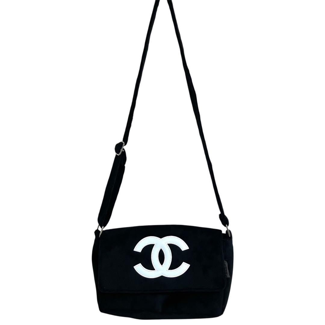 【美品】CHANEL シャネル　ノベルティ ショルダーバッグ　ハンドバッグ　黒