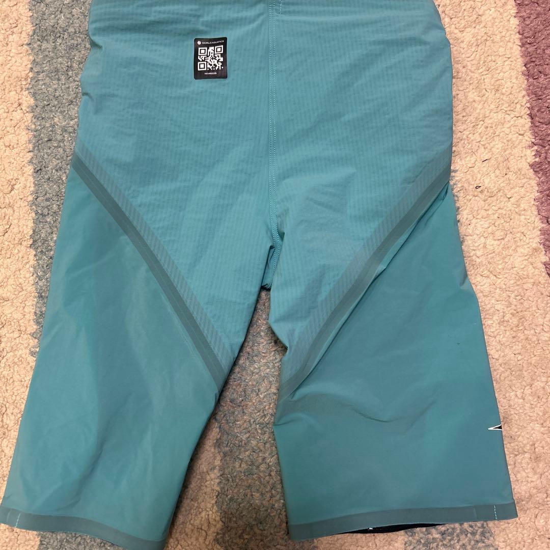 美品⭐︎Mizuno 競泳水着 ライトブルー/ブラック②Ｍ