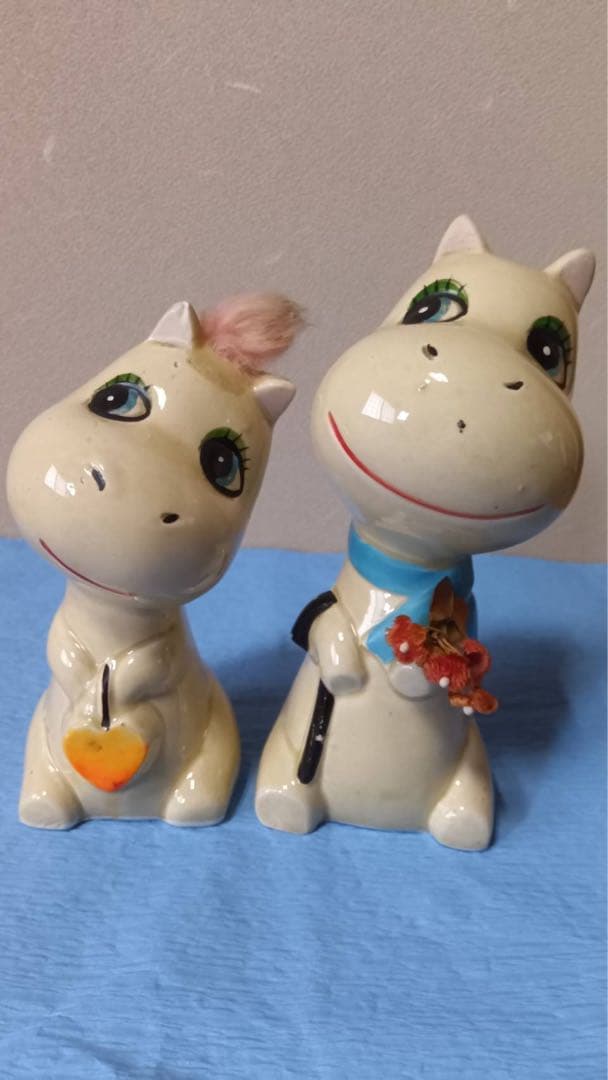 ムーミンの陶器人形