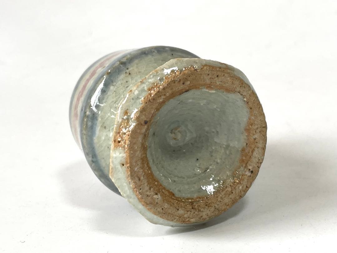 陶芸家　作家物　作者不明　呉須　辰砂　猪口　ぐい呑　酒器　民芸　河井寛次郎　？