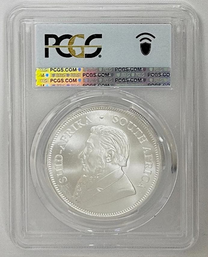 2024年 南アフリカ　クルーガーランド銀貨 PCGS MS70 1KR/１oz