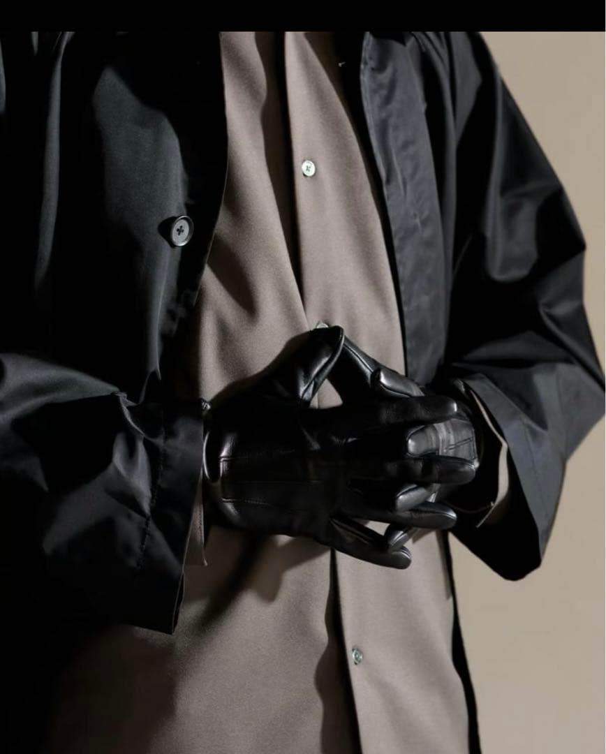 MB パーマネントレザーグローブ/シルクライナー　Lサイズ