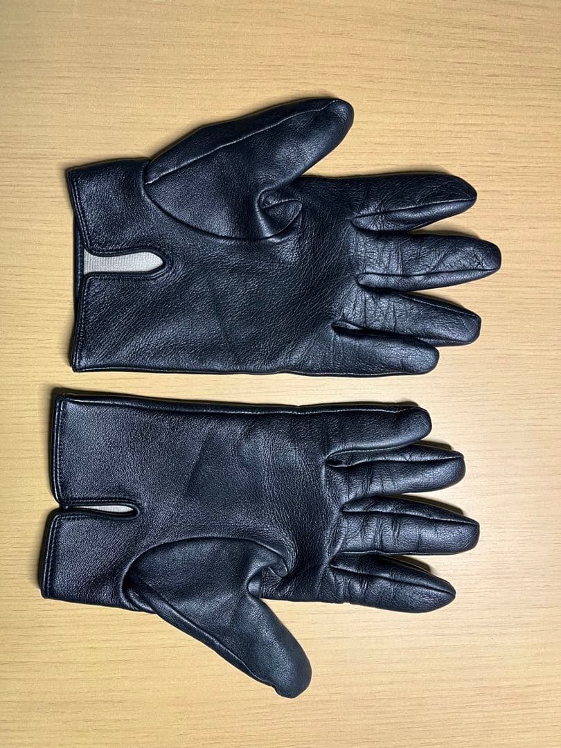 MB パーマネントレザーグローブ/シルクライナー　Lサイズ