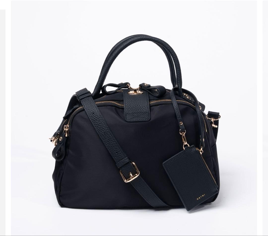 美品　HAYNI ナイロンショルダーバックミニ