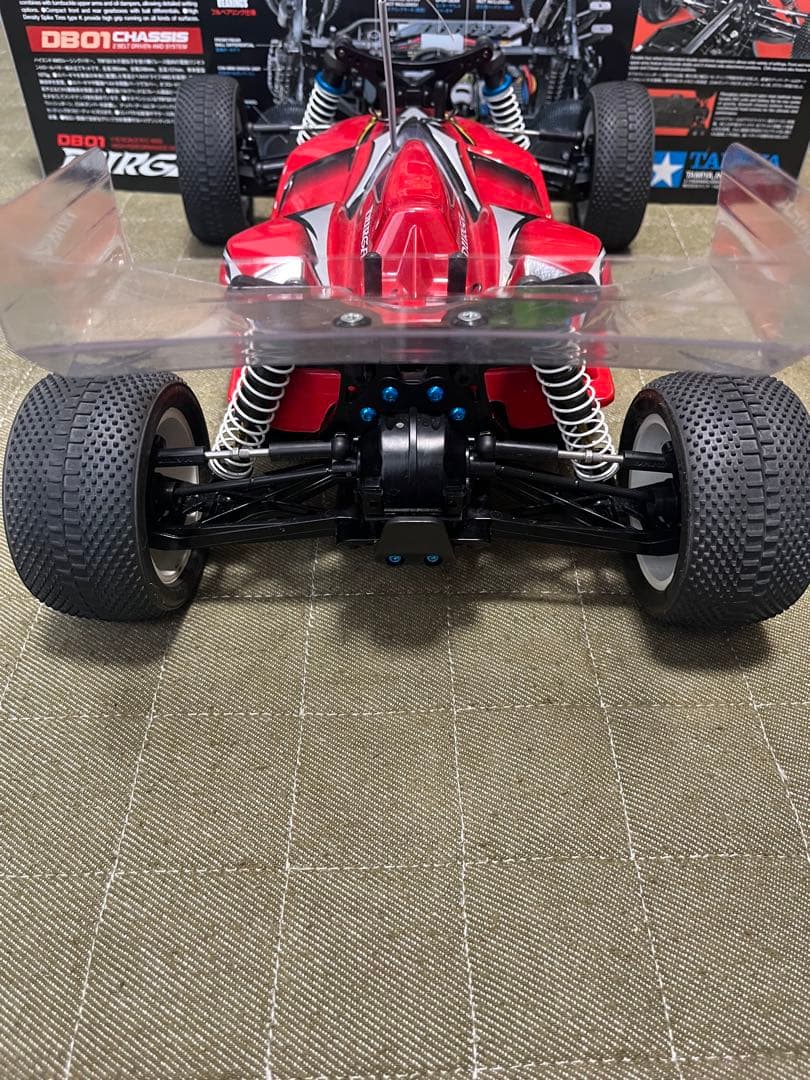 TAMIYA DB01 DURGA レッド バギー　一応ジャンク　おまけあり