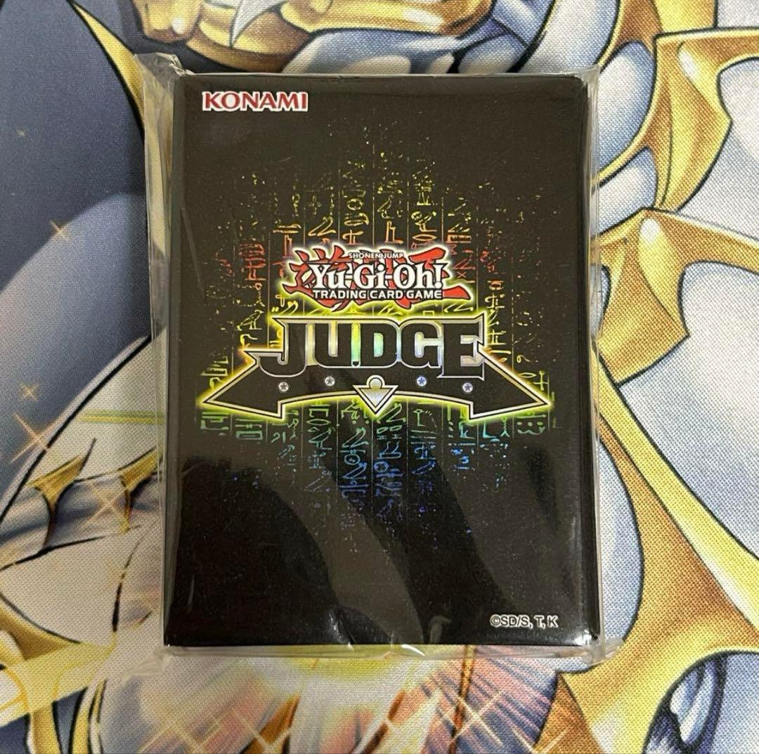 遊戯王 公式 2022 JUDGE 黒 スリーブ 70枚