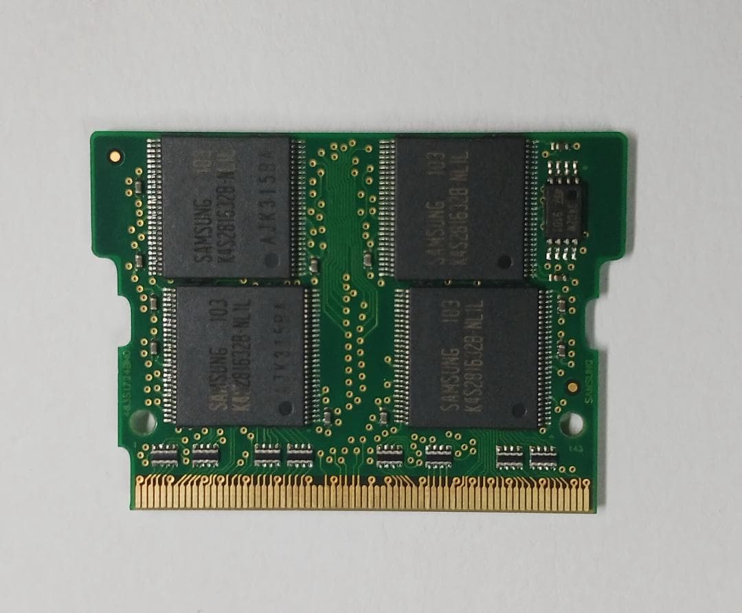 【希少】Toshiba製 128MB Micro-DIMMメモリモジュール