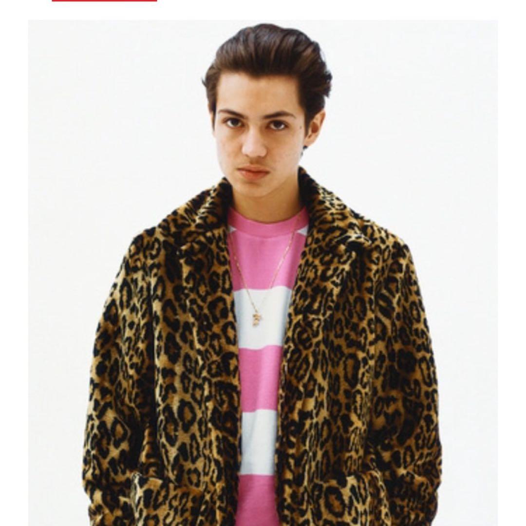 ジャケット・アウター 16AW Supreme Leopard Faux Fur Jacket