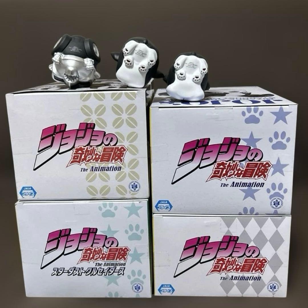 ジョジョの奇妙な冒険 SOFVIMATE ボールフィギュア　イギー　7点セット