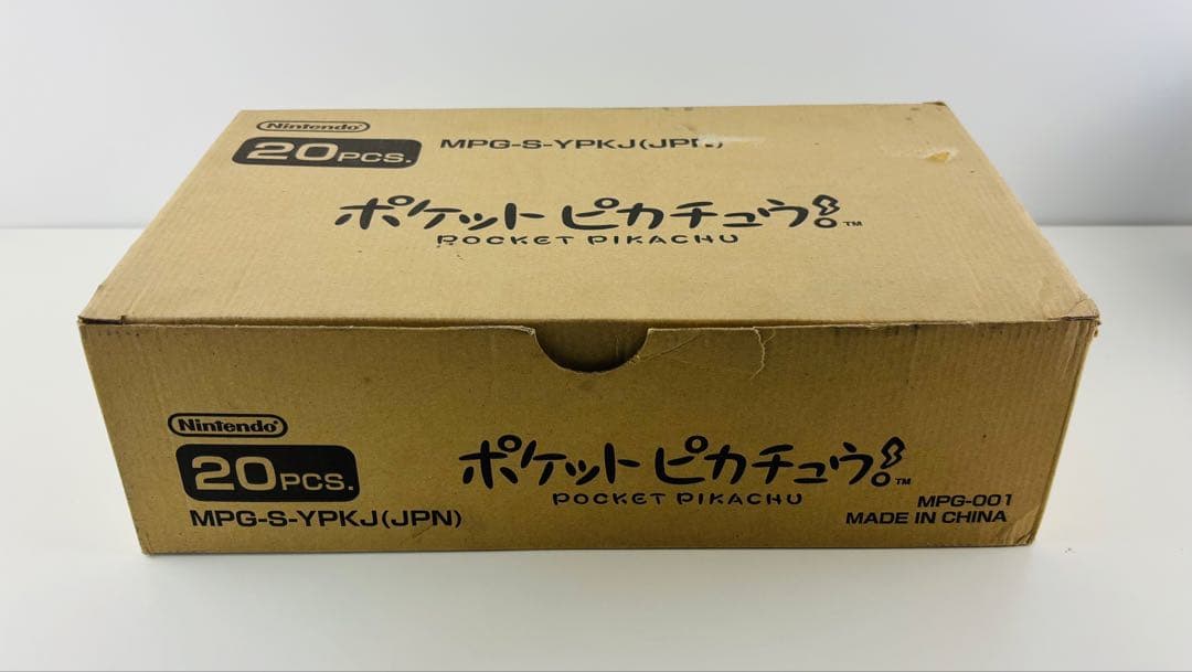 新品 Nintendo ポケットピカチュウ 万歩計 ポケモン 18個 カートン