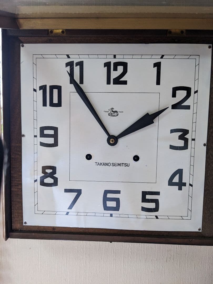 高野精密　ゼンマイ式振り子時計　可動品