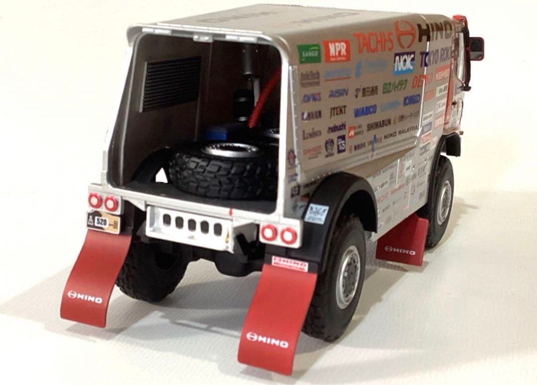 本日限り　日野 500シリーズ ダカールラリー2013 1/43モデル