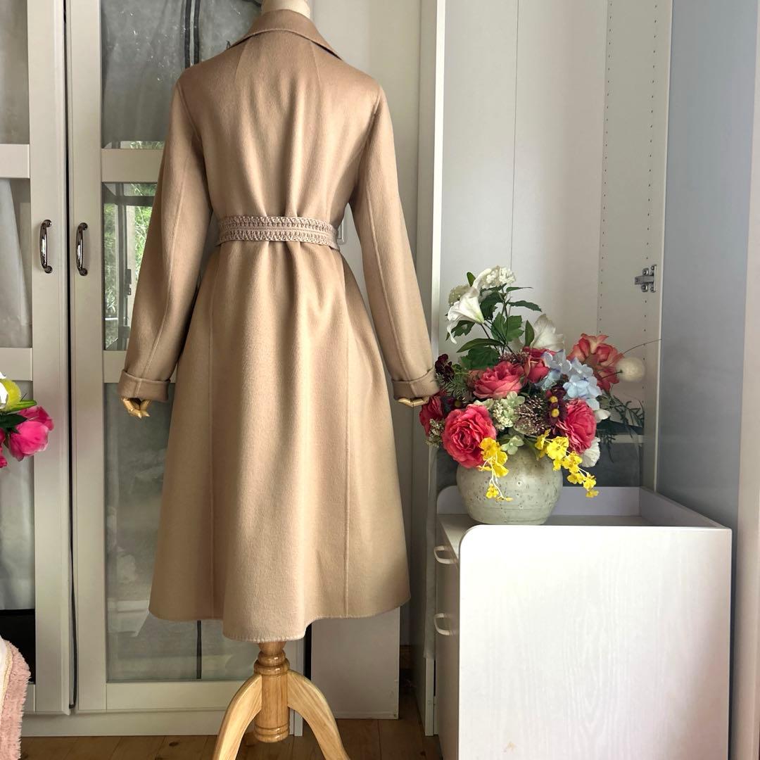 美品　ANTEPRIMA 上質ウール85% カシミヤ15% ロングコート