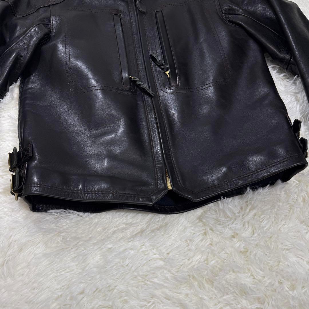 【入手困難⭐︎希少】ノーザンフォックス 肉厚シングルライダースジャケット 激レア