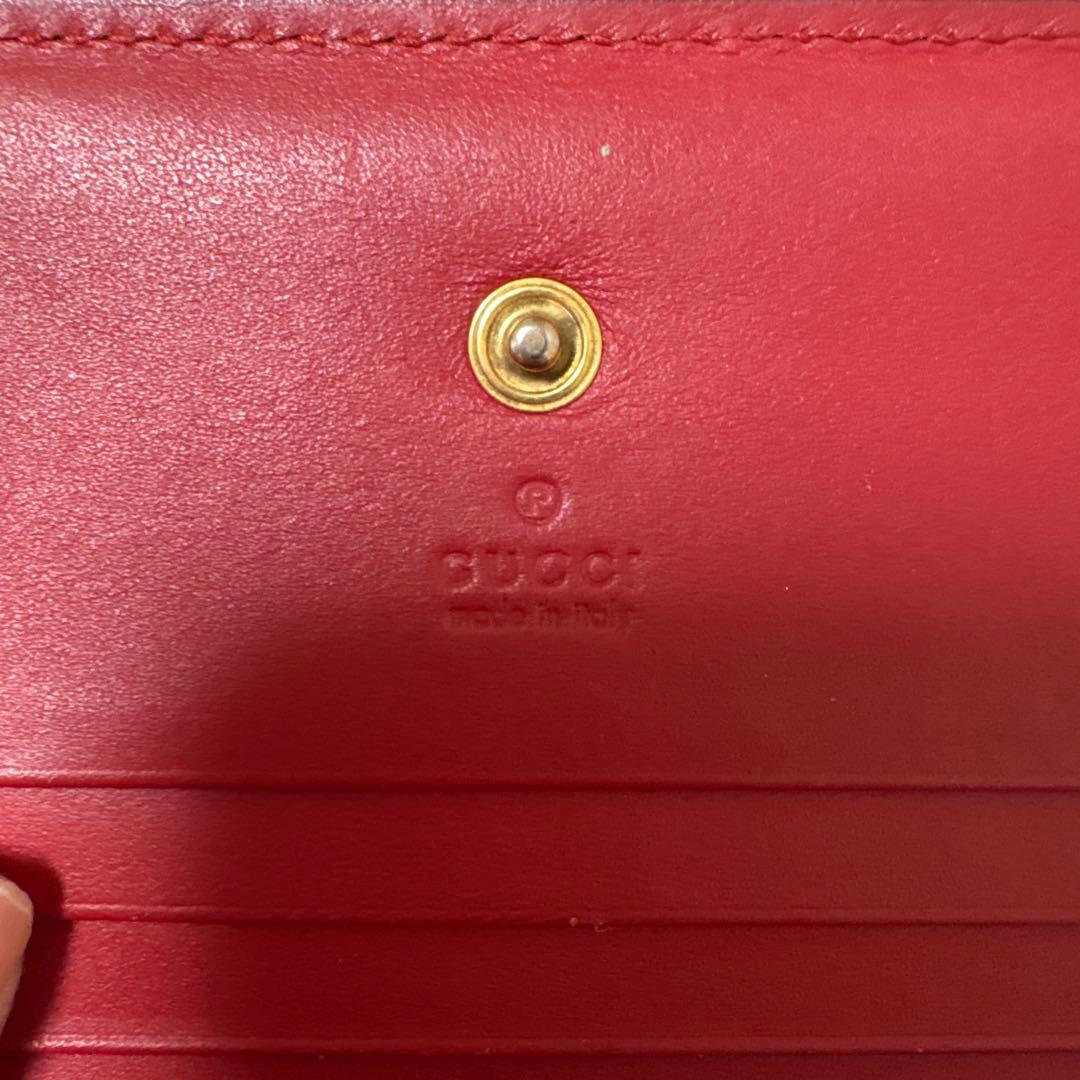 GUCCI 二つ折り財布 さくらんぼ チェリー