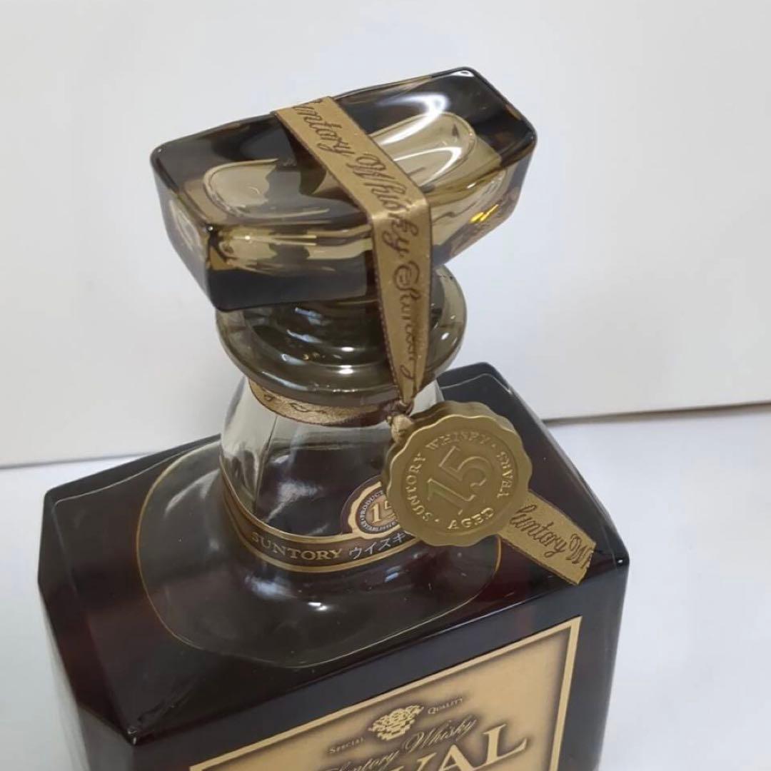 【未開栓品】サントリーウイスキー ロイヤル 15年 ゴールドラベル 750ml