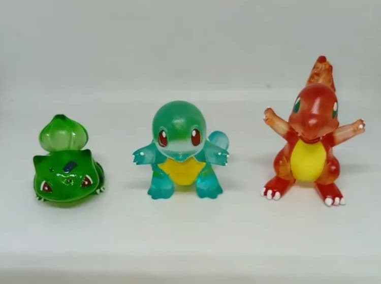 フシギダネ ゼニガメ リザード　クリア