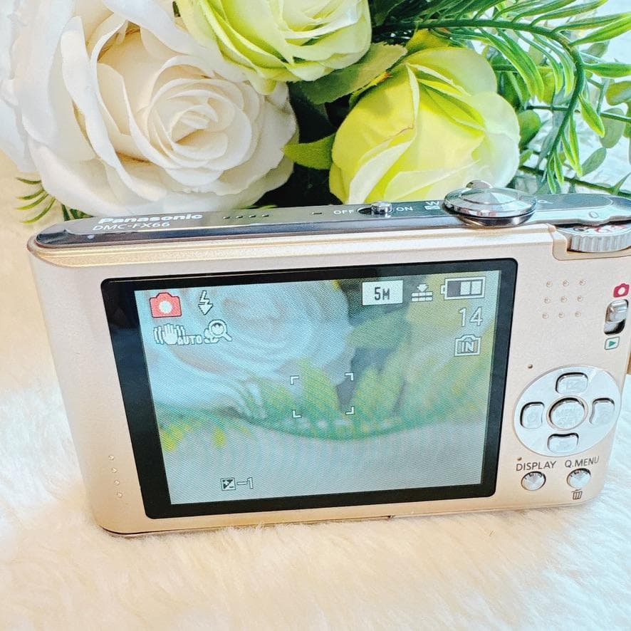 動作確認済みPanasonicパナソニックコンデジカメLUMIXDMC-FX66