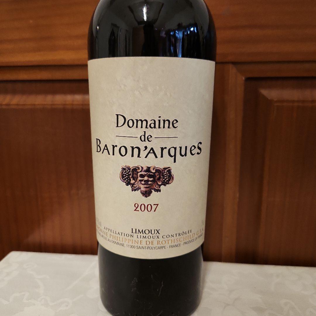 Domaine de Baron'Arquès 2007 赤ワイン