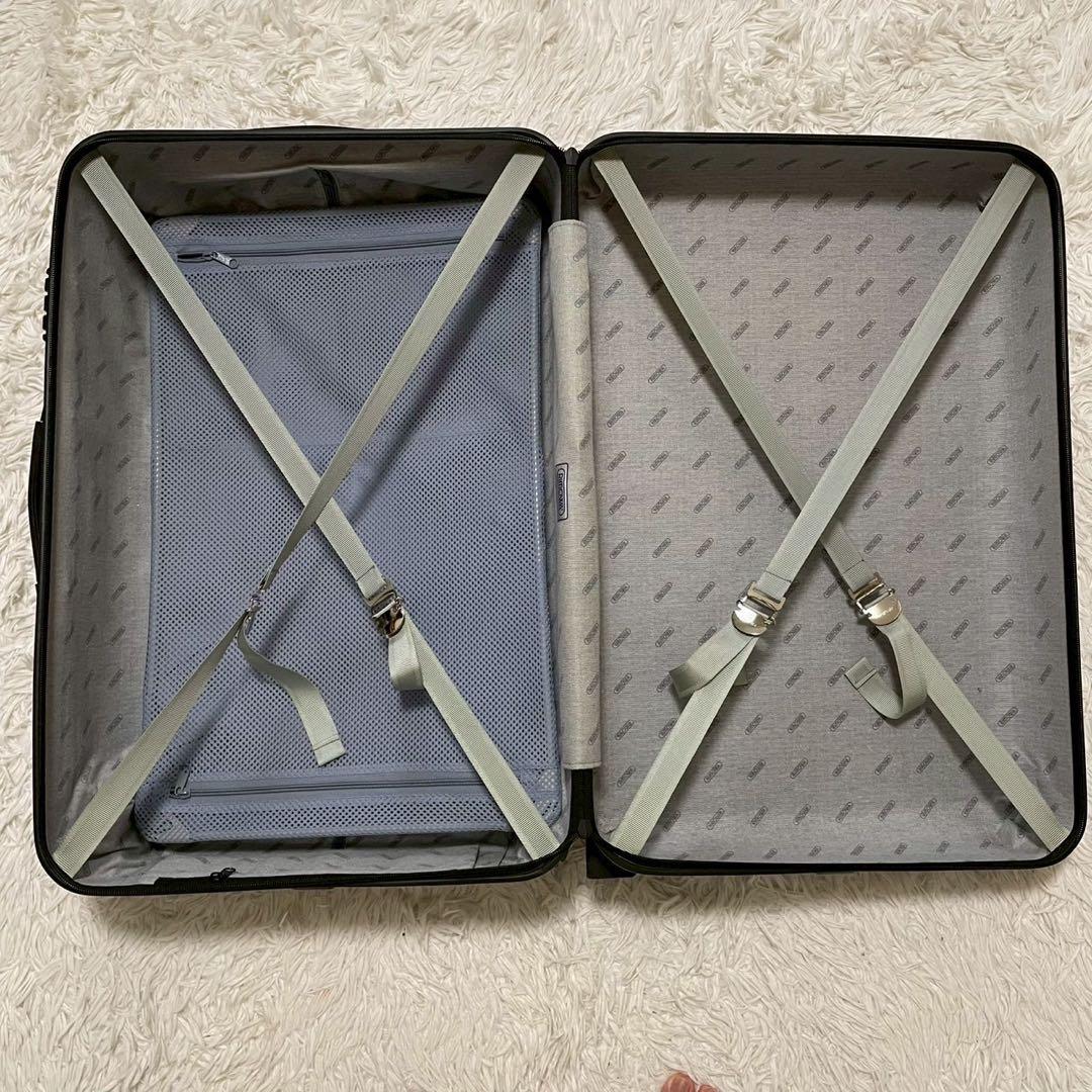 美品　リモワ　サルサ　63L トロリー　キャリーケース　2輪　ブラック