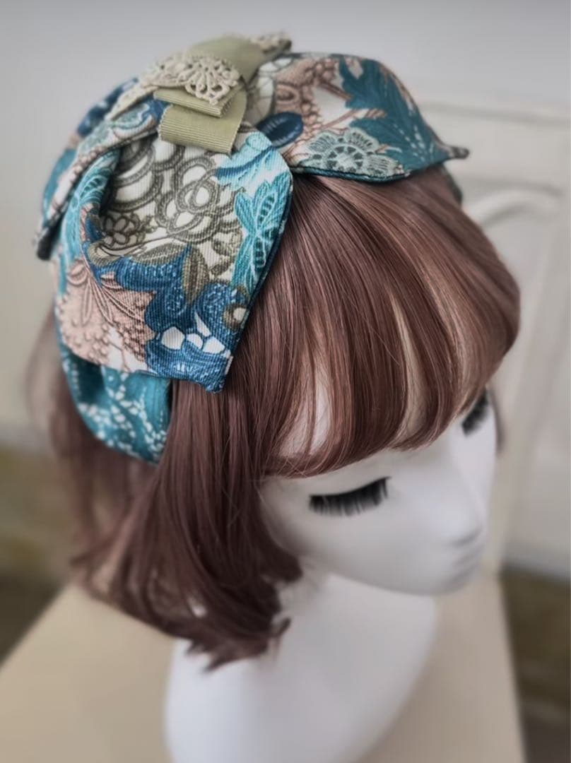 【13,999→11,999 お値下げ】yuminique 刺繍　ヘッドドレス