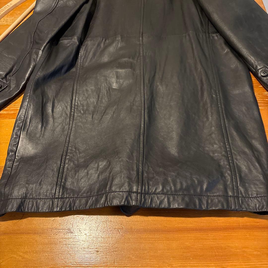 80s Y's for men WORKSHOP レディースレザーコート