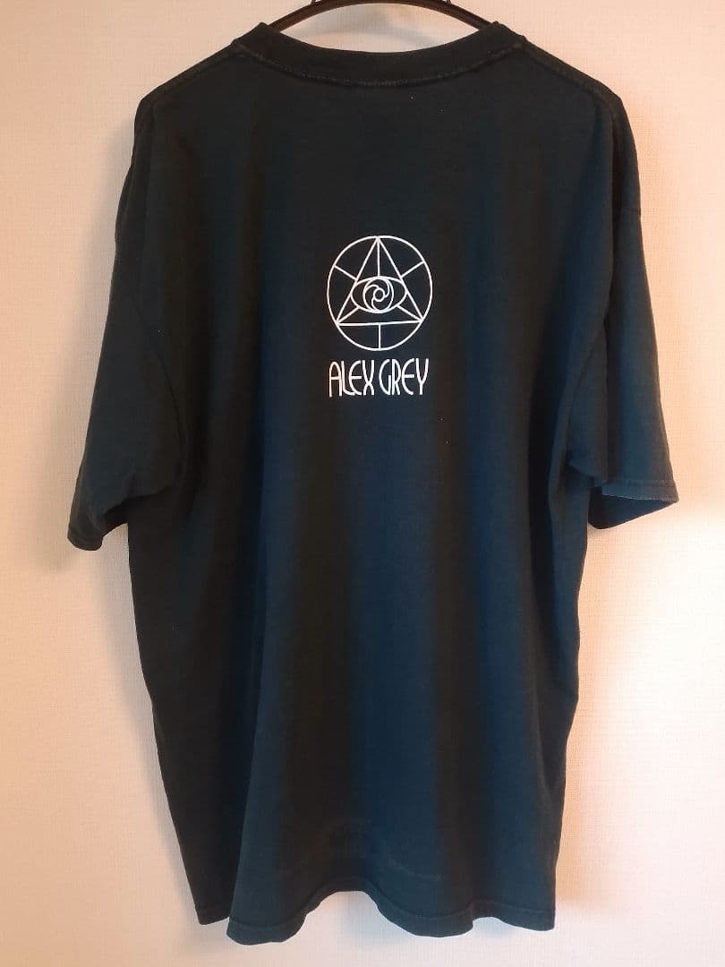 Alex Grey オリジナル アートTシャツ 黒