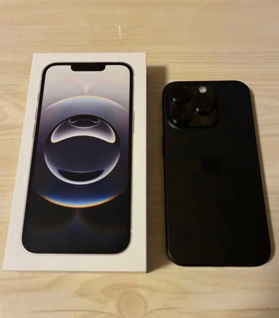 iPhone15 pro ブラック　128GB ジャンク品 最終値下げ❗️