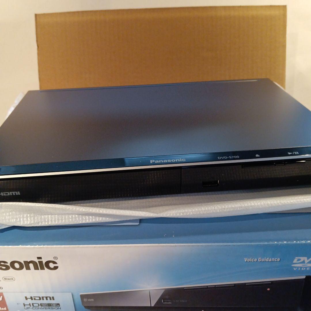 Panasonic リージョンフリー　DVDプレーヤー　DVD-S700P-K