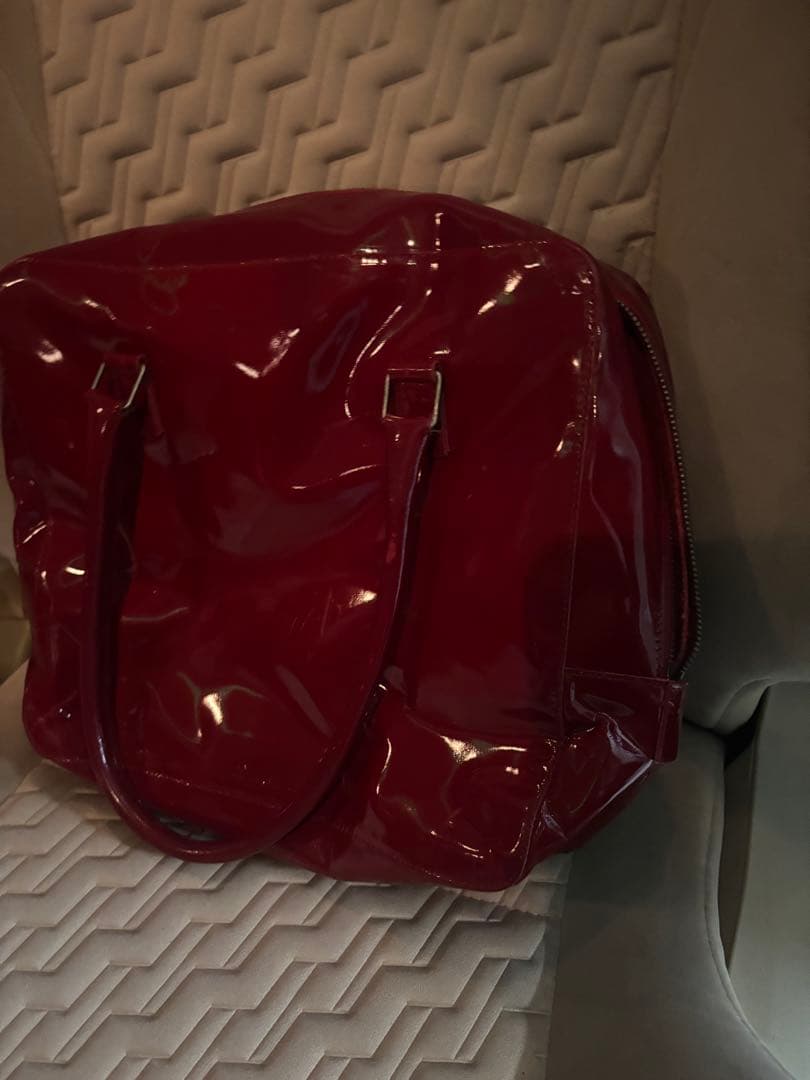 miumiu ミウミウワインレッド ハンドバッグ