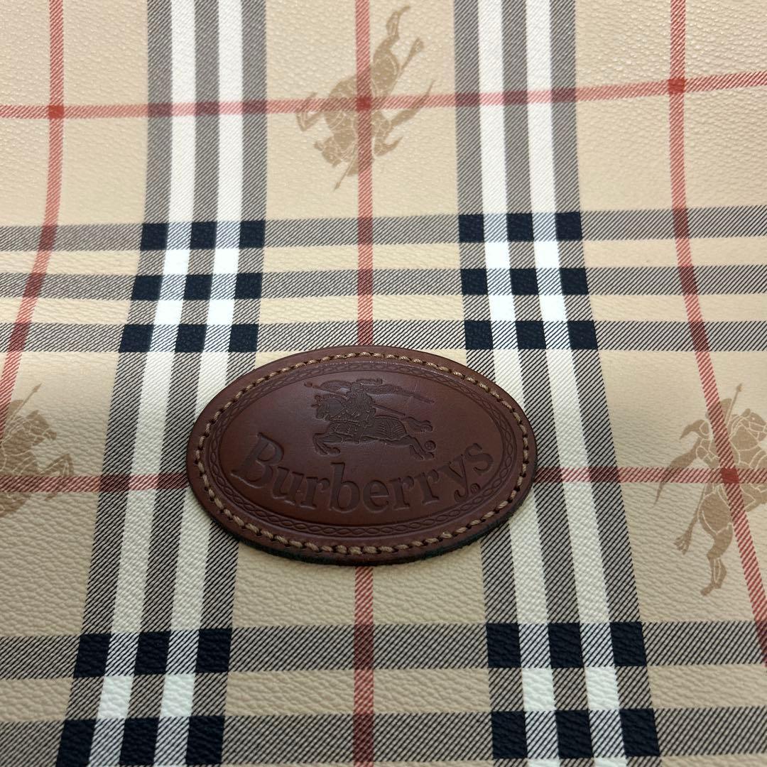 Burberrys チェック柄 ガーメントバッグ