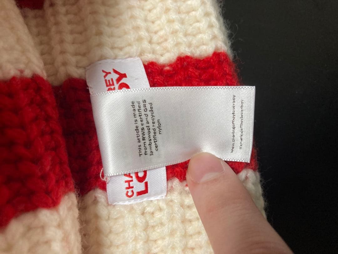 【正規品】【CHARLES JEFFREY LOVERBOY】猫耳ニットビーニー