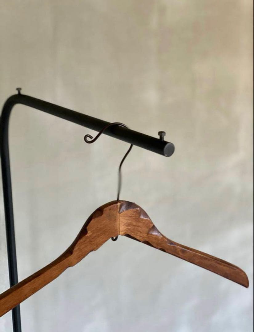 貴重　数限定　アイアン　ハンガーラック　インダストリアル　アイアン家具　シンプル