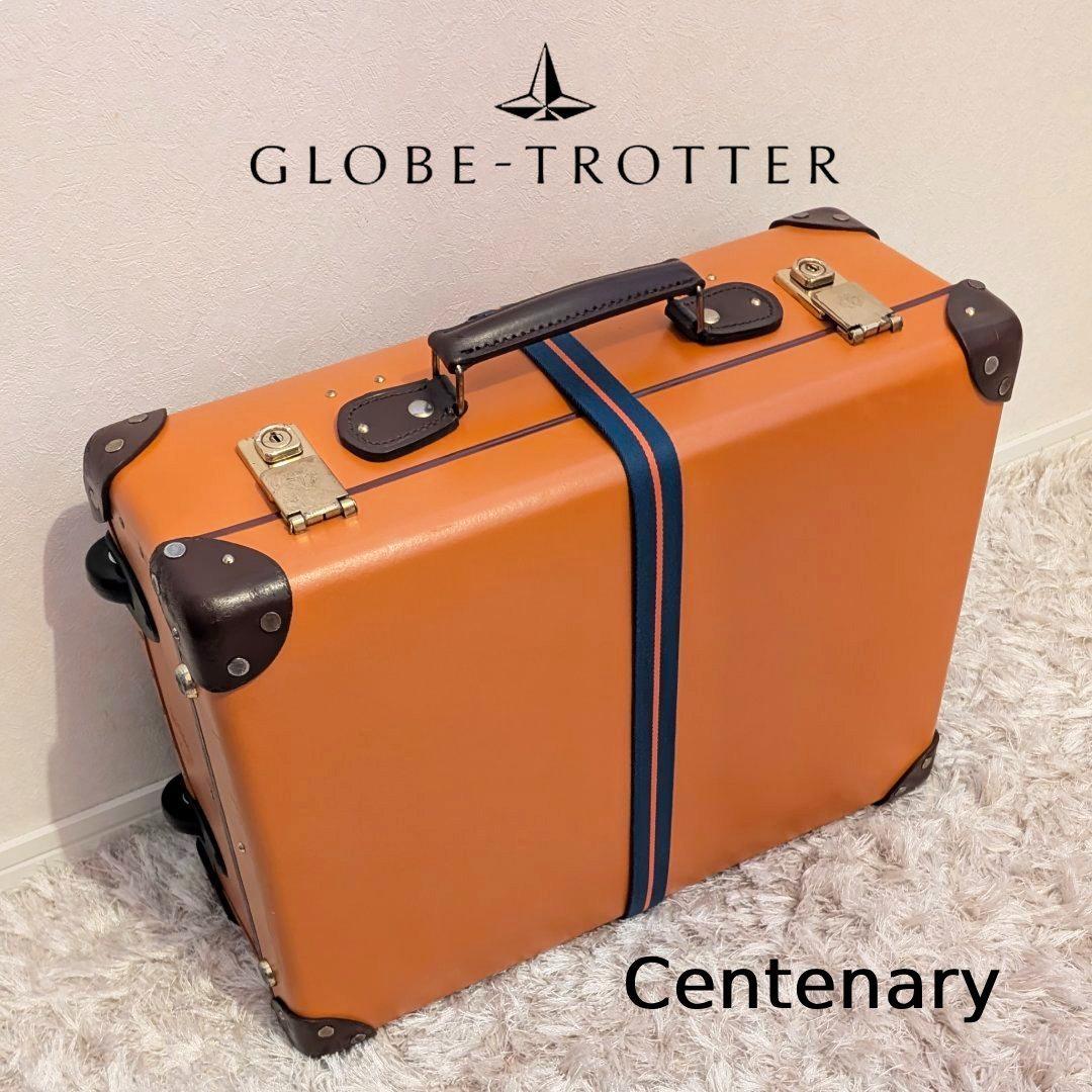 美品★グローブトロッター２輪センテナリー18インチ３０Lトロリースーツケース中古