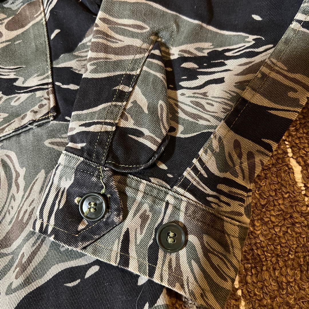 60S ベトナム戦　タイガーストライプ　タイガーカモ　ジャケット