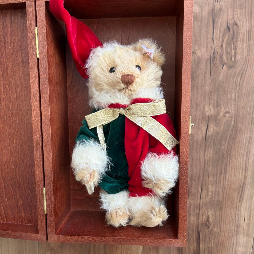 Steiff Little Santa 2002 ぬいぐるみ