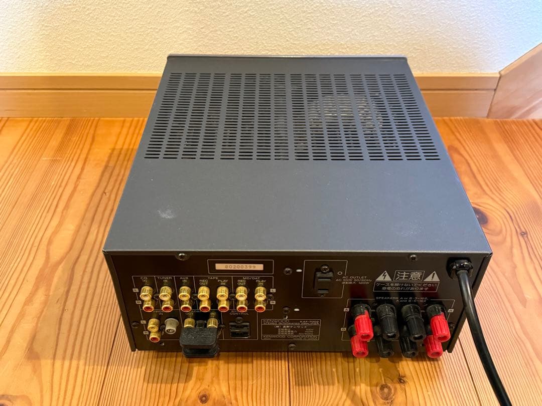 KENWOOD KAF-7002 DP-1001 アンプ　CDプレーヤー