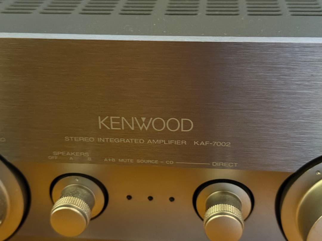KENWOOD KAF-7002 DP-1001 アンプ　CDプレーヤー